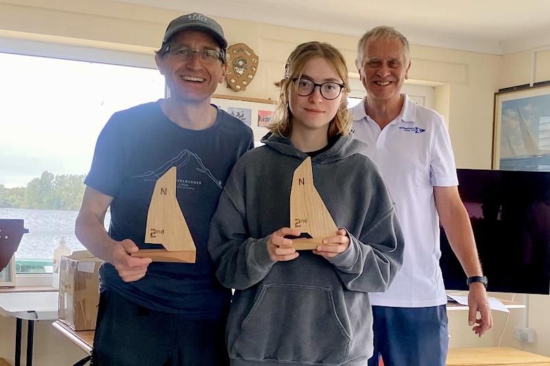 Second overall, Graham and Blue Camm - National 12 training and open meeting at Whitefriars - photo © Markus Holden