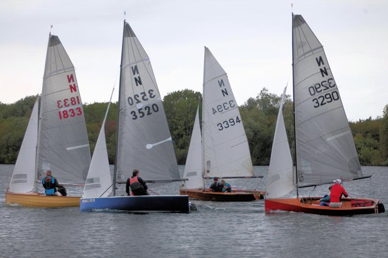 Whitefriars sailors battle it out: Ed Willett, Dominic Horner, Richard Gimmler and David Harris - National 12 training and open meeting at Whitefriars - photo © Terry Hewlett
