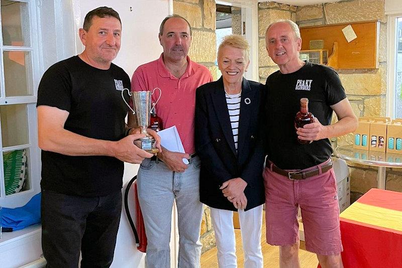 First overall, 'Peaky Blinders' - National 18 UK and Ireland Championships at Royal Findhorn photo copyright Rose Laurie taken at Royal Findhorn Yacht Club and featuring the National 18 class