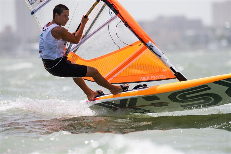 Mens RS:X - Youth Worlds 2018, Corpus Christi - Day 1 - photo © Jen Edney / World Sailing