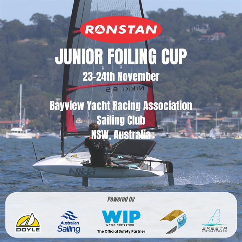 Ronstan Junior Foiling Cup photo copyright Nikki Sailing Association of Australia Inc. taken at Bayview Yacht Racing Association and featuring the Nikki class