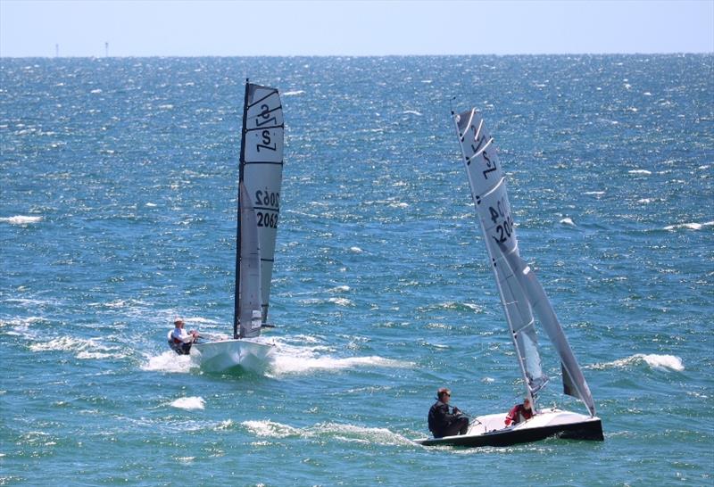 NS14 2017/18 Nationals photo copyright Kathy Hansen taken at Largs Bay Sailing Club and featuring the NS14 class