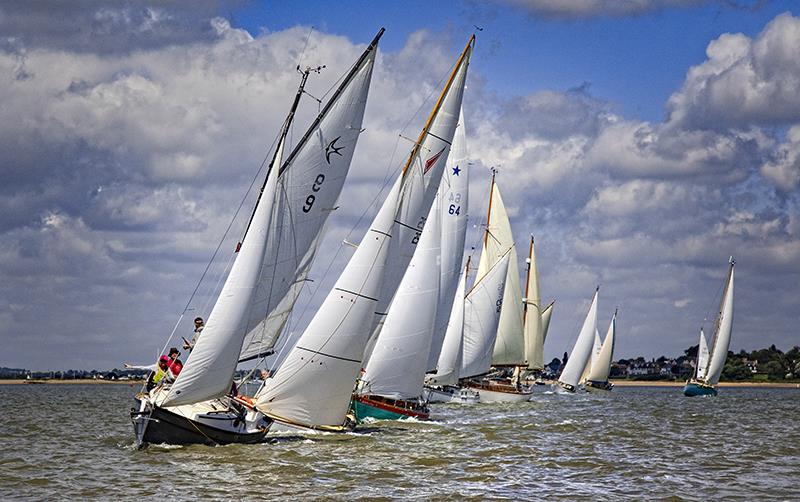 A Classic Start - Mersea Week 2021 - photo © Chrissie Westgate