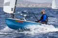 OK Dinghy Autumn Trophy in Bandol Day 3 - Terry Curtis led for most of Race 5, until Craig came past on the final downwind © Robert Deaves / www.robertdeaves.uk