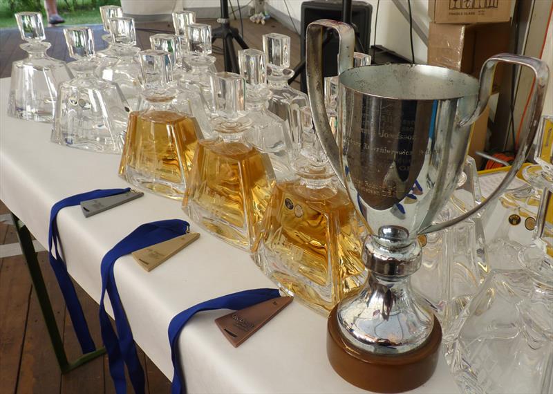 OK Dinghy European Championship prize giving - photo © Robert Deaves