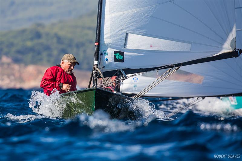 Malte Pedersen - 2018 OK Dinghy European Championship - Day 3 - photo © Robert Deaves