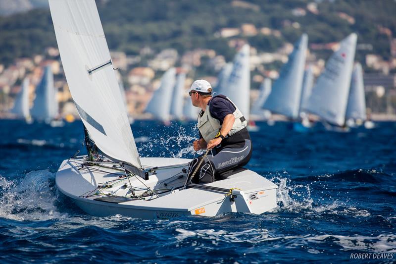 Chris Turner - 2018 OK Dinghy European Championship - Day 4 - photo © Robert Deaves