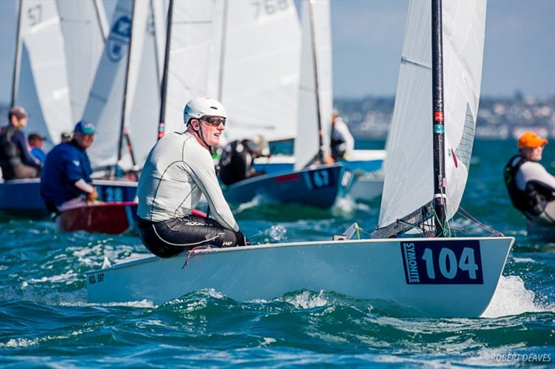 Gordon Sims - Symonite OK Dinghy Worlds, Day 4 - photo © Robert Deaves