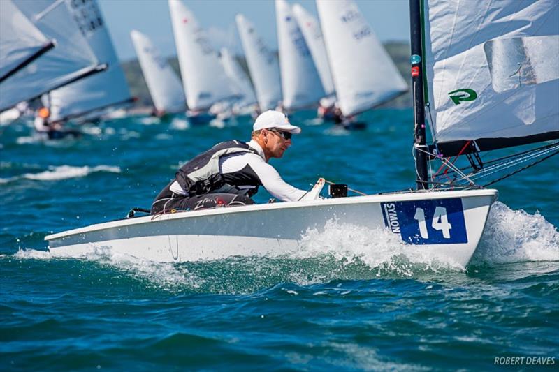 Fredrik Lööf - Symonite OK Dinghy Worlds, Day 4 - photo © Robert Deaves