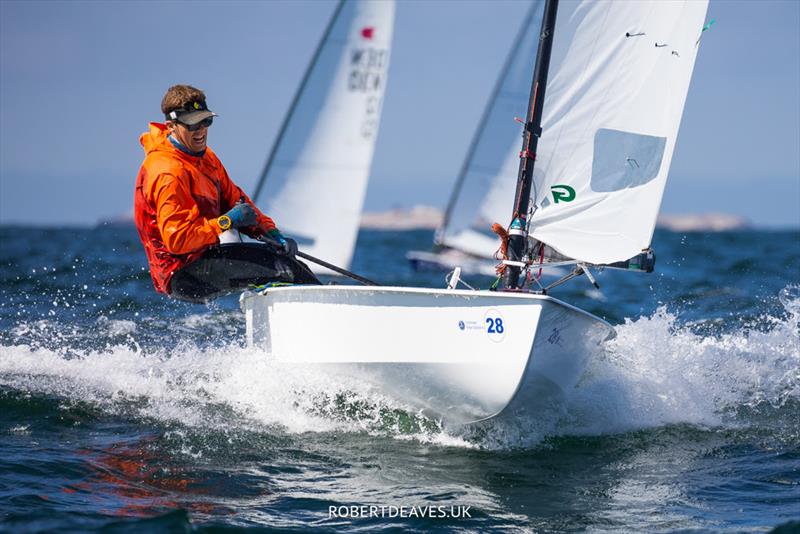 Lars Johan Brodtkrob, NOR - OK Dinghy Worlds in Marstrand day 3 - photo © Robert Deaves