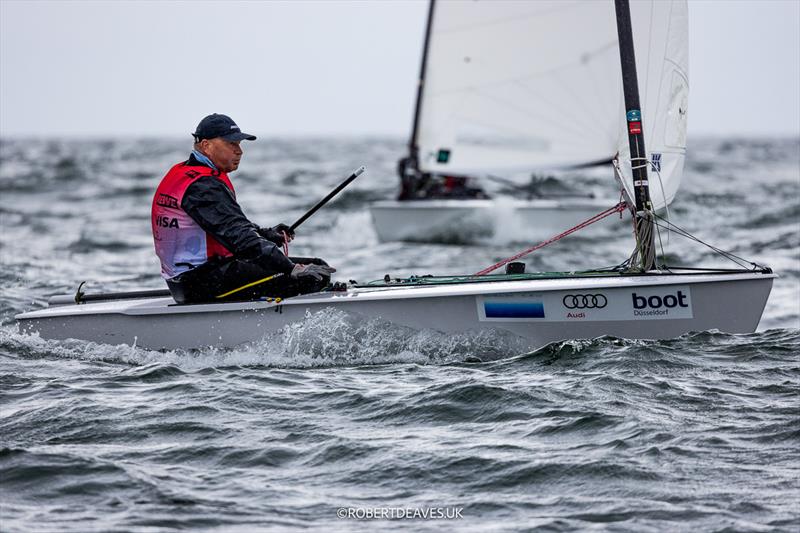 Steen Christensen, DEN - 2024 Kieler Woche photo copyright Robert Deaves taken at Kieler Yacht Club and featuring the OK class