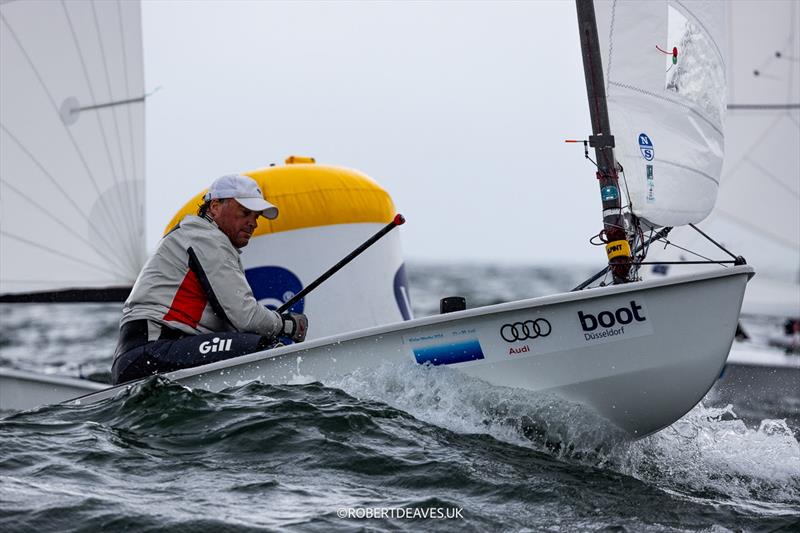 Benjamin Hammero, SWE - 2024 Kieler Woche photo copyright Robert Deaves taken at Kieler Yacht Club and featuring the OK class