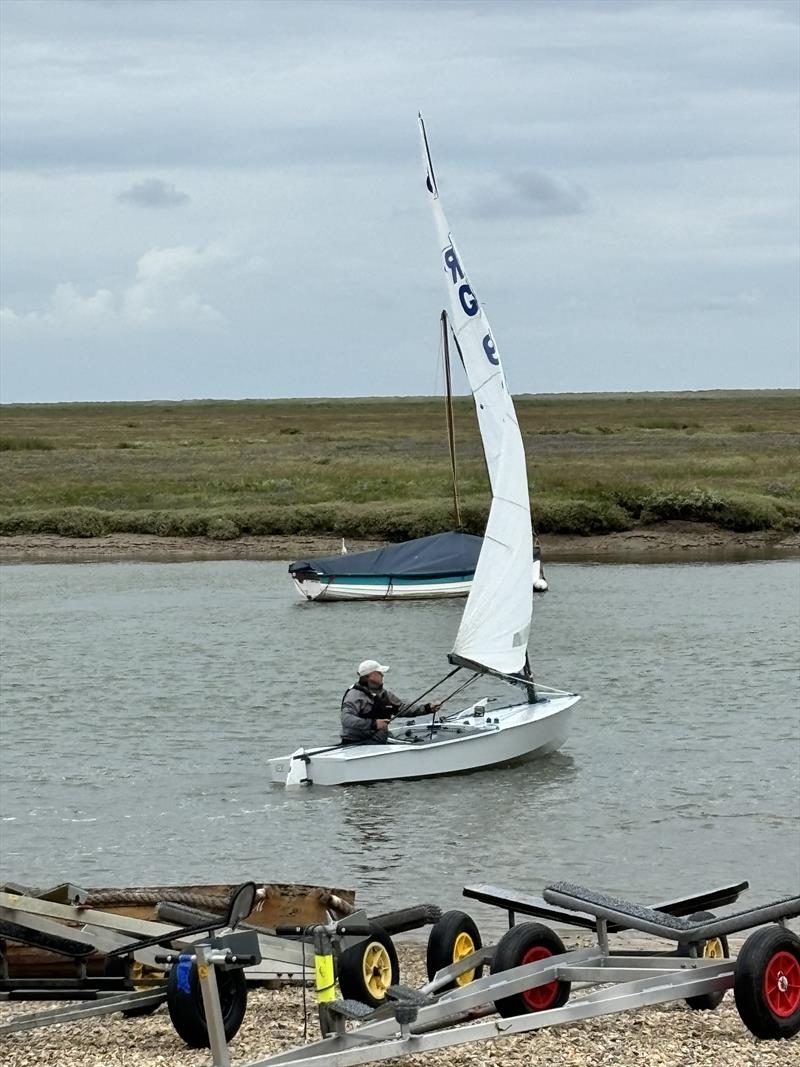 Overy Staithe OK Open photo copyright Jennie Clark taken at Overy Staithe Sailing Club and featuring the OK class