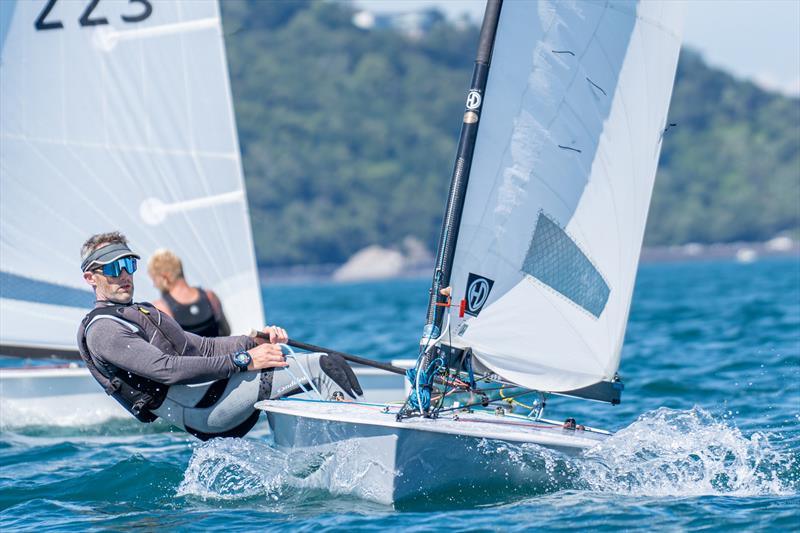 Ed Bradburn - PRO-SET Epoxy OK class UK National Championships at Brixham photo copyright Tom Wild taken at Brixham Yacht Club and featuring the OK class