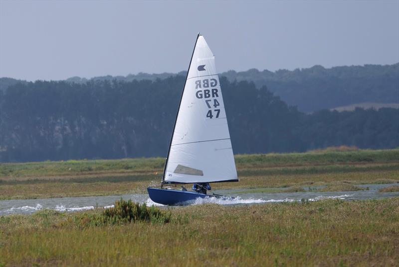 Nod Race at Overy Staithe photo copyright Ellis Whitcomb taken at Overy Staithe Sailing Club and featuring the OK class