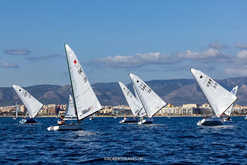 Race 4 - OK Dinghy European Championship 2024, day 4 - photo © Robert Deaves / www.robertdeaves.uk