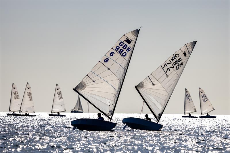 Charlie Cumbley and Gavin Poulloin, GBR - OK Dinghy European Championship 2024, day 4 - photo © Robert Deaves / www.robertdeaves.uk