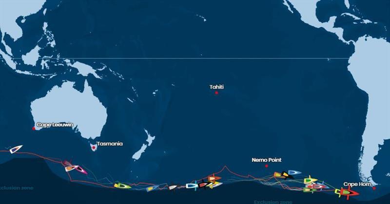 Vendée Globe Position Report 17H00 UTC 01/01/2021 - photo © Vendée Globe