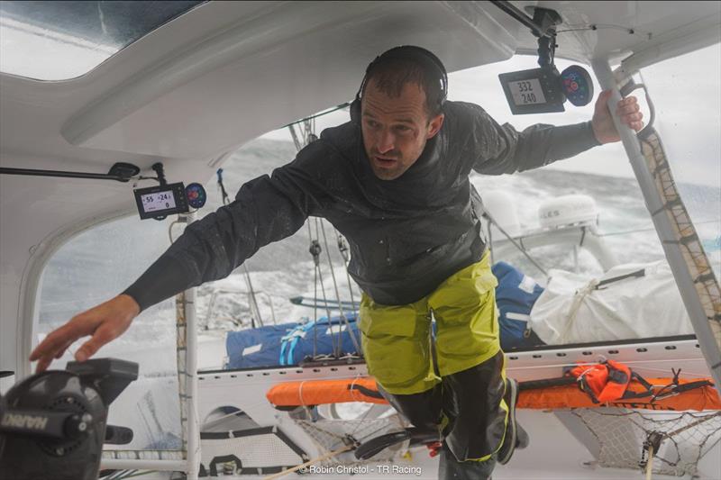 Sam Goodchild - For The Planet photo copyright Robin Christol / TR Racing taken at  and featuring the IMOCA class