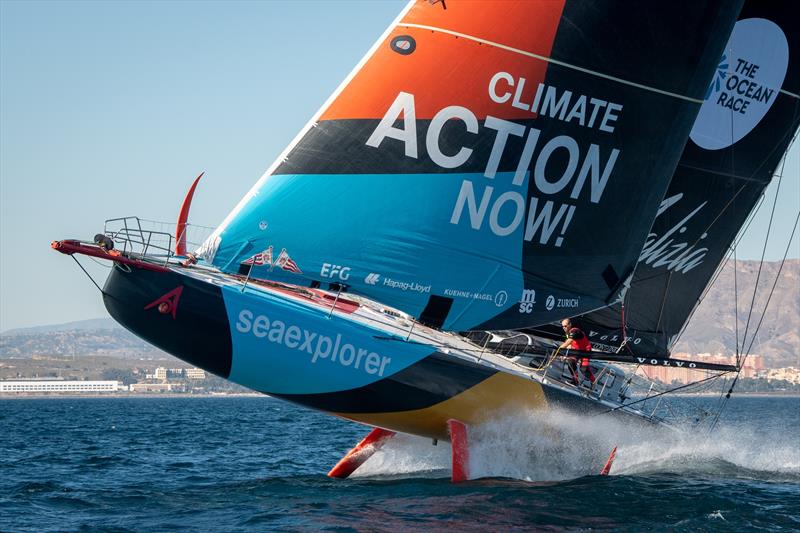 The Ocean Race 2022-23. 2023 January, Alicante, Team Malizia at The Ocean Race, Alicante stopover, Practice race photo copyright Ricardo Pinto / Team Malizia taken at  and featuring the IMOCA class