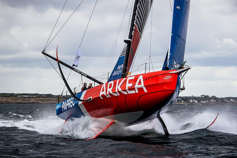 Paprec Arkea (FRA) - Yoann Richomme is one of the favorites to win the 2024 Vendee Globe 2024 - Lorient - France photo copyright Jean-Louis Carli taken at Yacht Club de France and featuring the IMOCA class