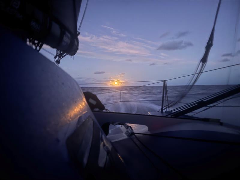 Charlie Dalin  (MACIF) setting a fast pace in the Doldrums - Vendee Globe -  November 17, 2024 photo copyright Charlie Dalin taken at Yacht Club de France and featuring the IMOCA class