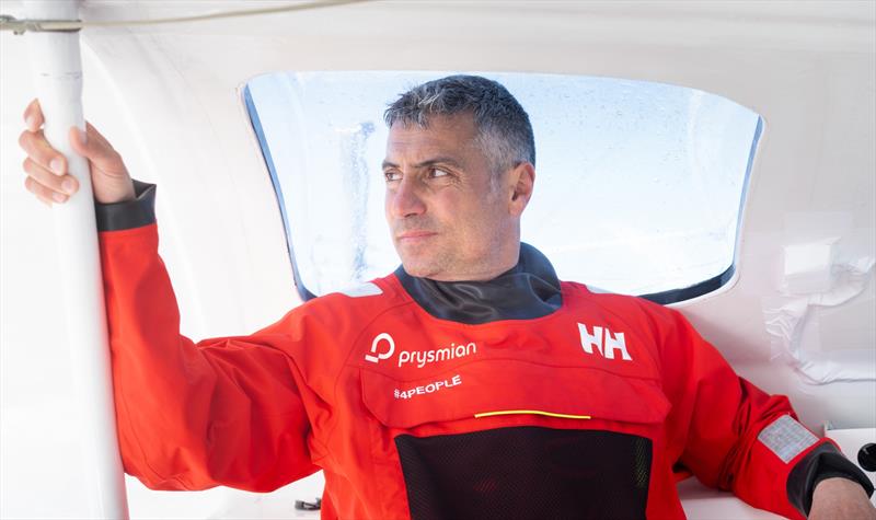 Giancarlo Pedote in the Vendée Globe - photo © Polaryse
