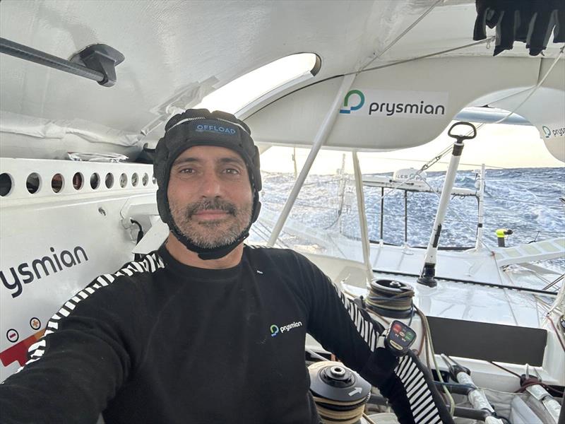 Onboard image - week 4 - Vendée Globe - photo © Giancarlo Pedote