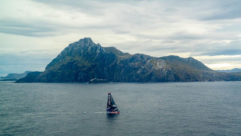 Yoann Richomme (Paprec Arkea) rounds Cape Horn - 2327hrs UTC December 23, 2024 - Vendée Globe Race photo copyright Vendee Globe taken at Yacht Club de France and featuring the IMOCA class