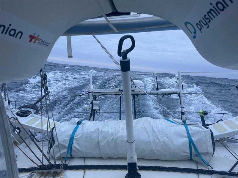 Giancarlo Pedote in the Vendée Globe - Onboard image, week 6 - photo © Giancarlo Pedote