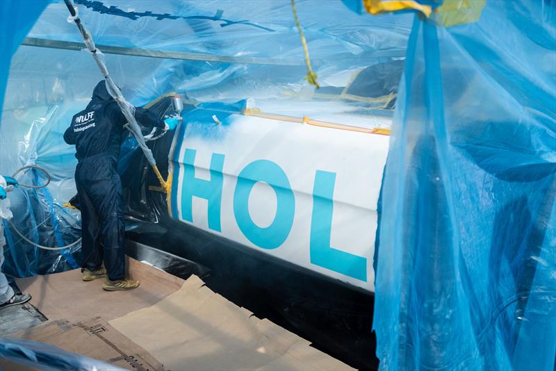 Holcim-PRB ready to set sail again for The Ocean Race Europe after completing repairs in Kiel, Germany - photo © Adrien Nivet / polaRYSE