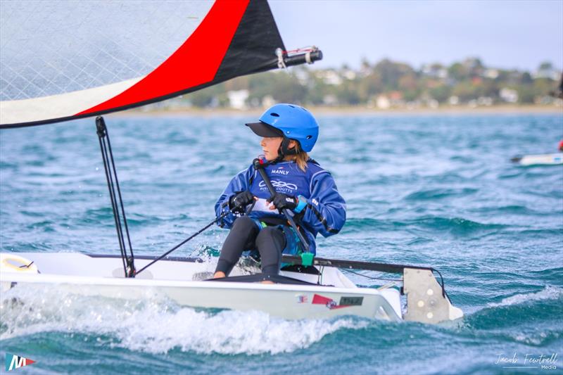 O'pen Skiff NZ Nationals - Manly SC - April 2024 - photo © Jacob Fewtrell Media