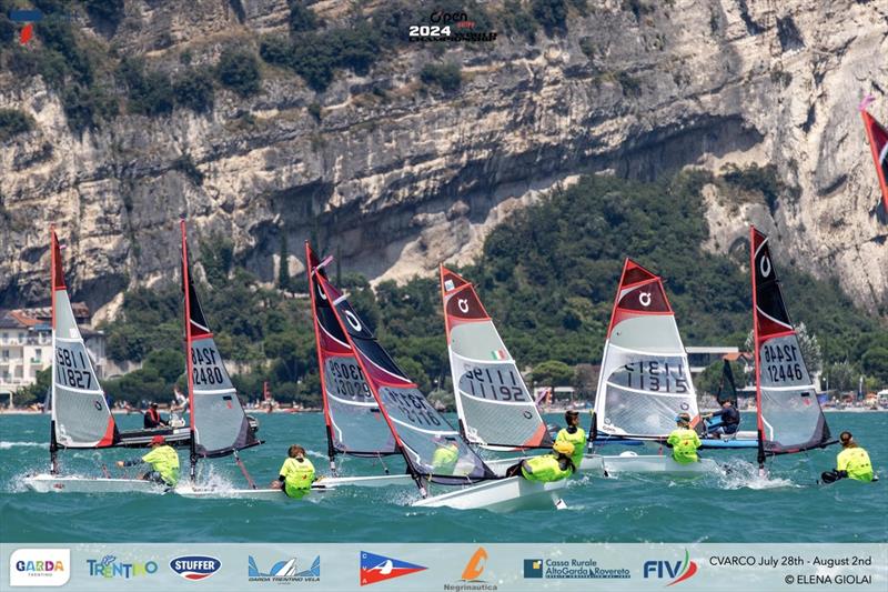 Open Skiff Youth World Championships at Lake Garda Day 2 - photo © Elena Giolai