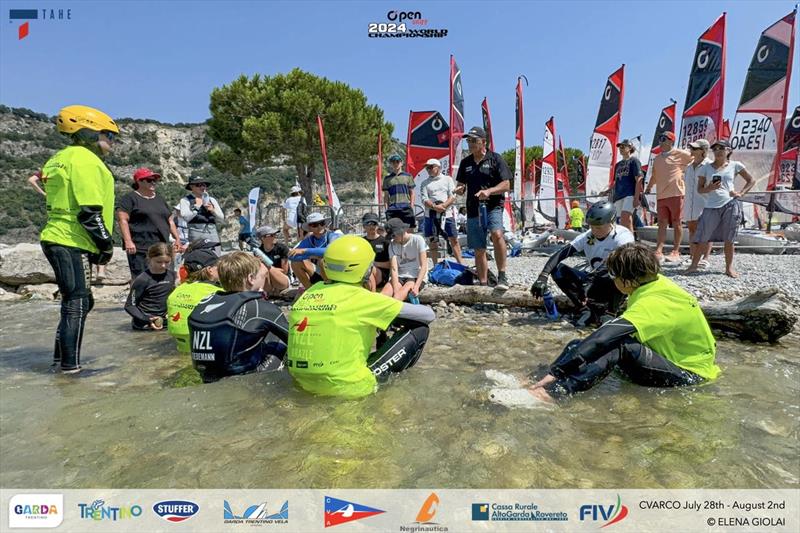 Open Skiff Youth World Championships at Lake Garda Day 2 - photo © Elena Giolai