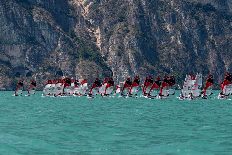 Open Skiff Youth World Championships at Lake Garda Day 3 - photo © Elena Giolai