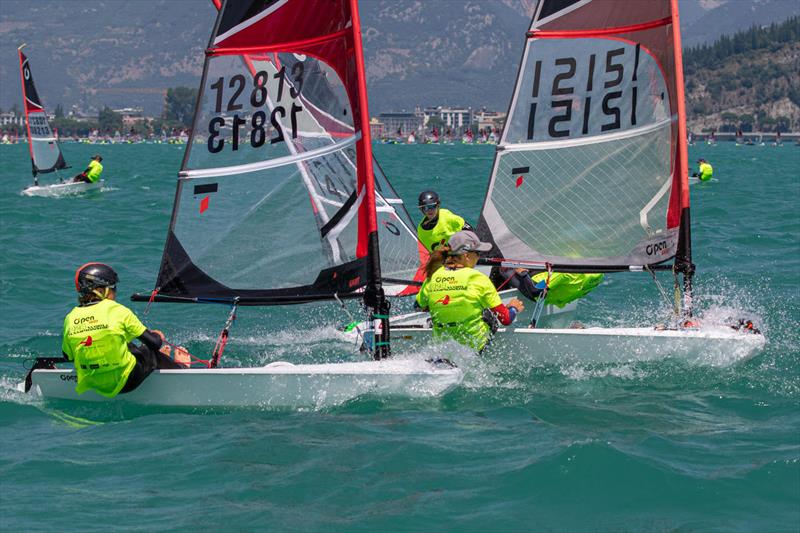 Open Skiff Youth World Championships at Lake Garda Day 3 - photo © Elena Giolai