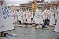 Return of the fleet after the day. - 35th Palamós Optimist Trophy 2025 © Alfred Farré