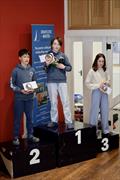 Regatta Fleet Podium in the IOCA Optimist Spring Championships at Draycote Water Sailing Club &copy; Oct_films