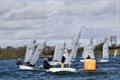 Main fleet during the IOCA Optimist Spring Championships at Draycote Water Sailing Club &copy; Oct_films