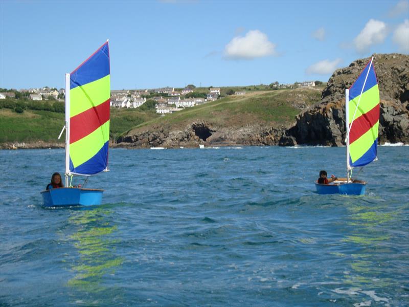 Kids sailing at Solva Sailing Club - photo © SSC