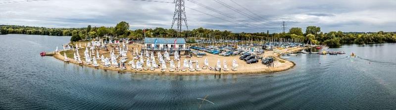 Burghfield Optimist Summer Open photo copyright Alex Irwin / www.sportography.tv taken at Burghfield Sailing Club and featuring the Optimist class