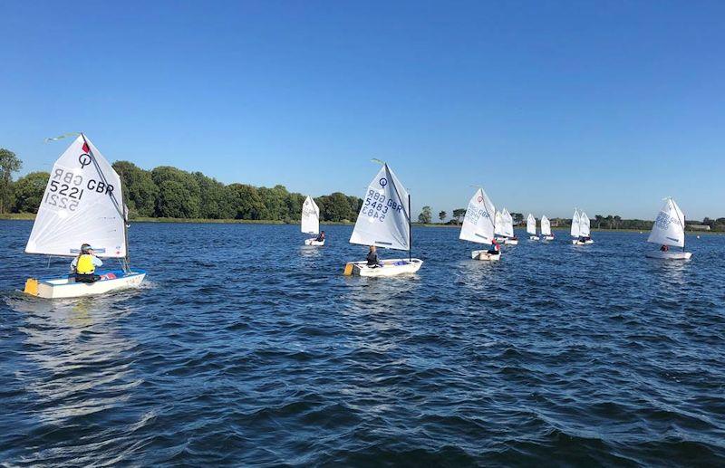 Optimist Midland Area Championship at South Staffordshire - photo © Andy Hateley