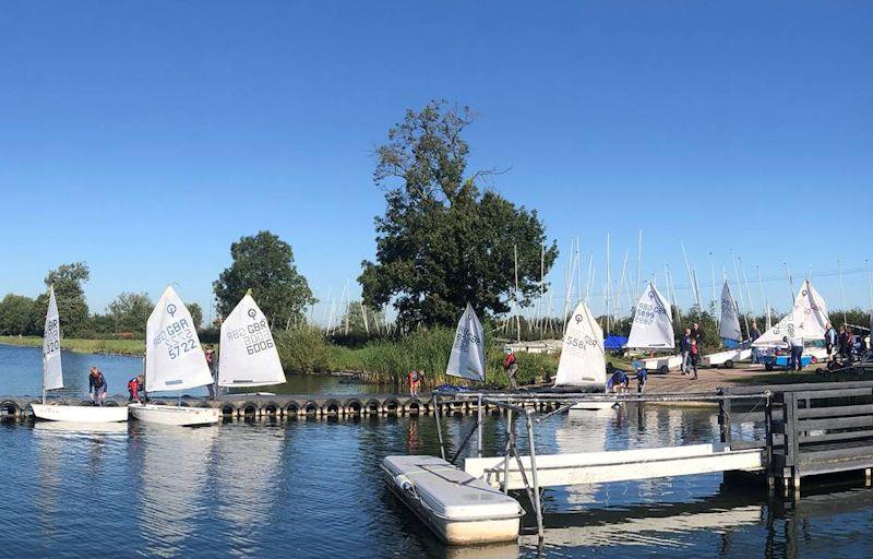 Optimist Midland Area Championship at South Staffordshire - photo © Andy Hateley