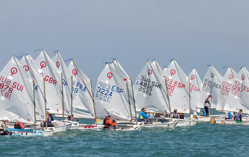 OptiOrange international Optimist class regatta, final day