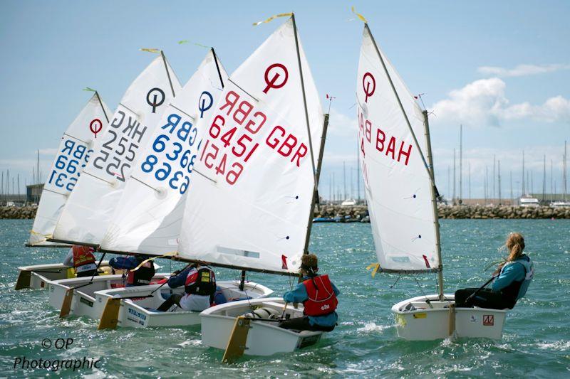 Optimist National Team Racing at Weymouth - photo © Paul Sanwell / OPP