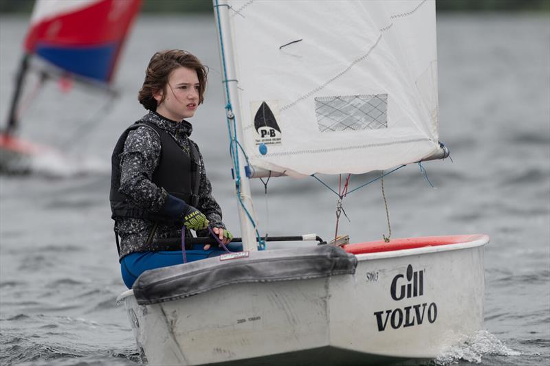 Dotty West was winner of the Endeavour prize at the Cambridgeshire Youth League event at Grafham Water SC - photo © Paul Sanwell / OPP