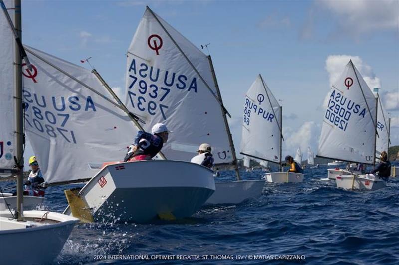 31st International Optimist Regatta - The USA's Francisco Don, second from left, is the White Fleet Winner - photo © Matias Capizzano