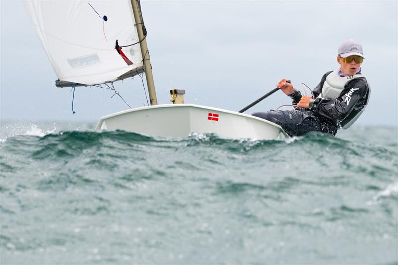 Gill Savills Optimist UK Nationals at Pwllheli photo copyright Paul Sanwell / OPP taken at Plas Heli Welsh National Sailing Academy and featuring the Optimist class