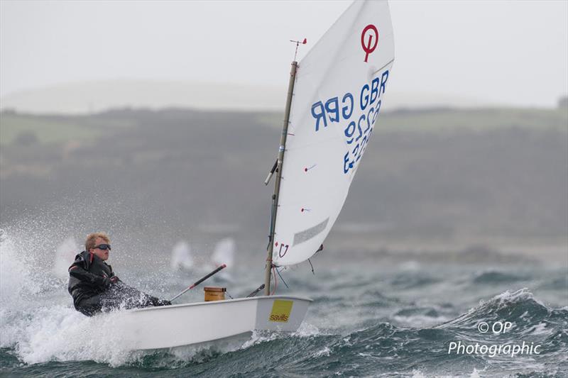 Gill Savills Optimist UK Nationals at Pwllheli photo copyright Paul Sanwell / OPP taken at Plas Heli Welsh National Sailing Academy and featuring the Optimist class