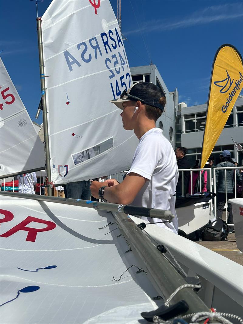 Optimist World Championship at Club Nautico Mar del Plata, Argentina photo copyright IOCA UK taken at Club Nautico Mar del Plata and featuring the Optimist class